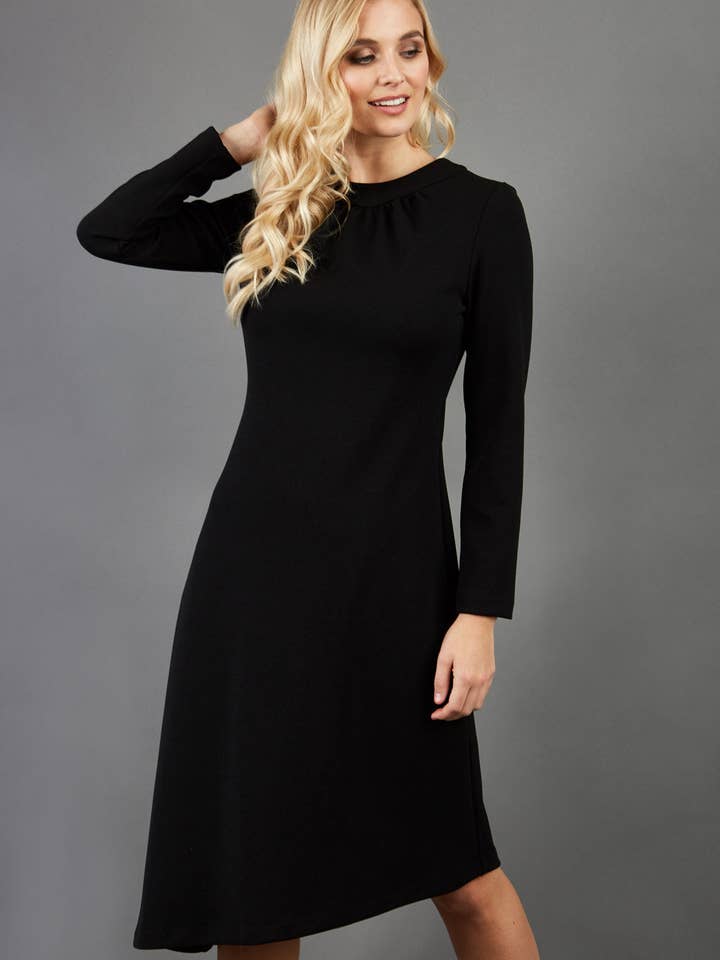 Abito midi asimmetrico Dartington per la vendita all'ingrosso da parte di Diva Catwalk