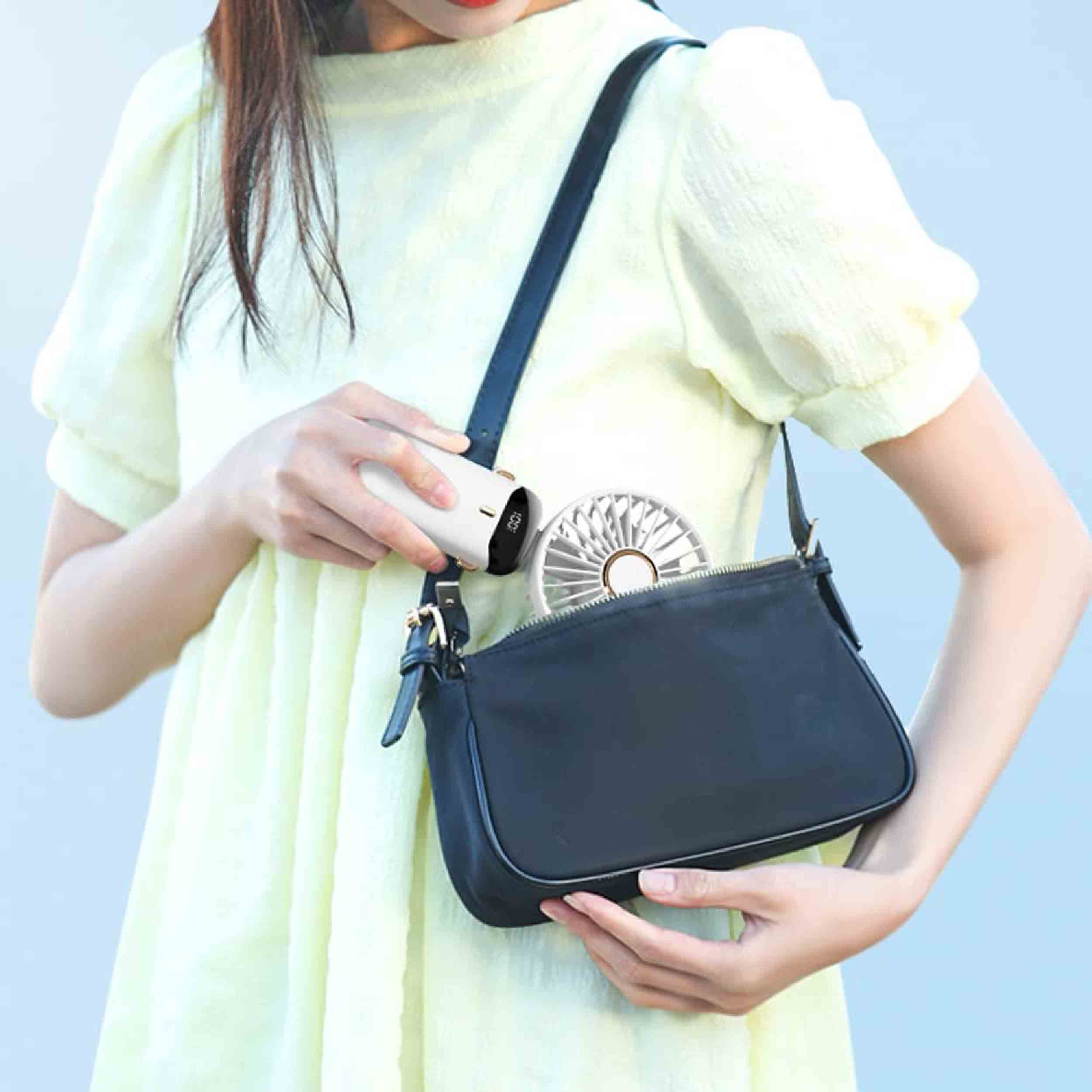 GulleeGadgets - Wholesale Handheld Electric Fan - USB Handheld Mini Foldable Portable Rechargeable Fan4