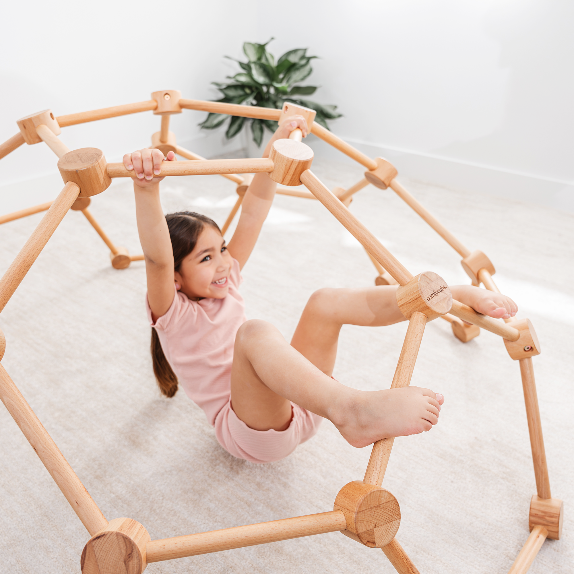 Comfy Cubs - Wholesale Wood Toy - Kids - Wooden Toddler Play Gym, Montessori Climber by Comfy Cubs21