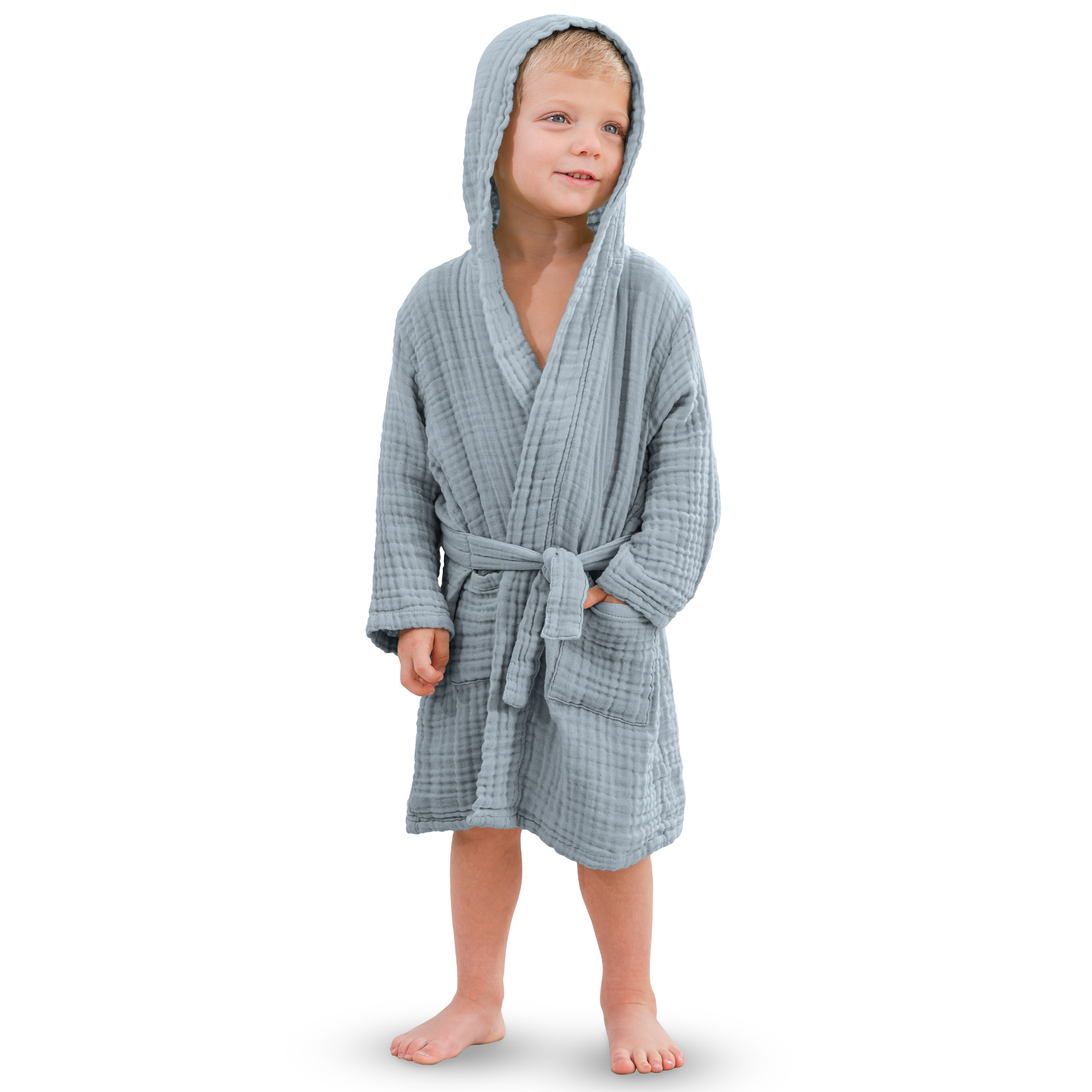 Comfy Cubs - Wholesale Robe - Kids - Muslin Bath Robe for Kids, Cotton Bathrobe by Comfy Cubs26