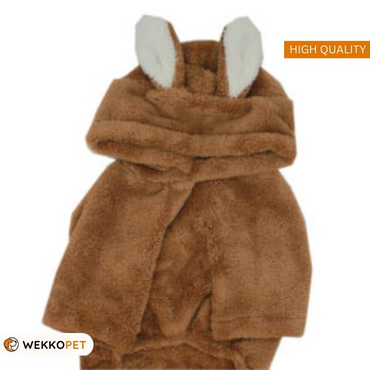 (SET MED 5) Högkvalitativ - Brun Tapeti- Jump Suit Perfekt hundälskare gåva - WEKKOPET för wholesale av WEKKOPET