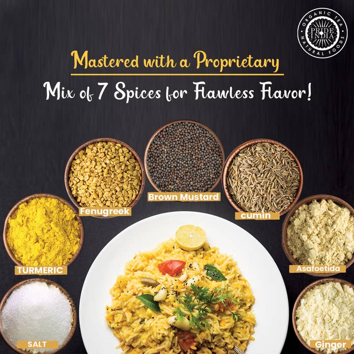 PRIDE INDIA BRANDS - Venta al por mayor Mezclas de especias - Pride of India - Condimento de especias Kitchari