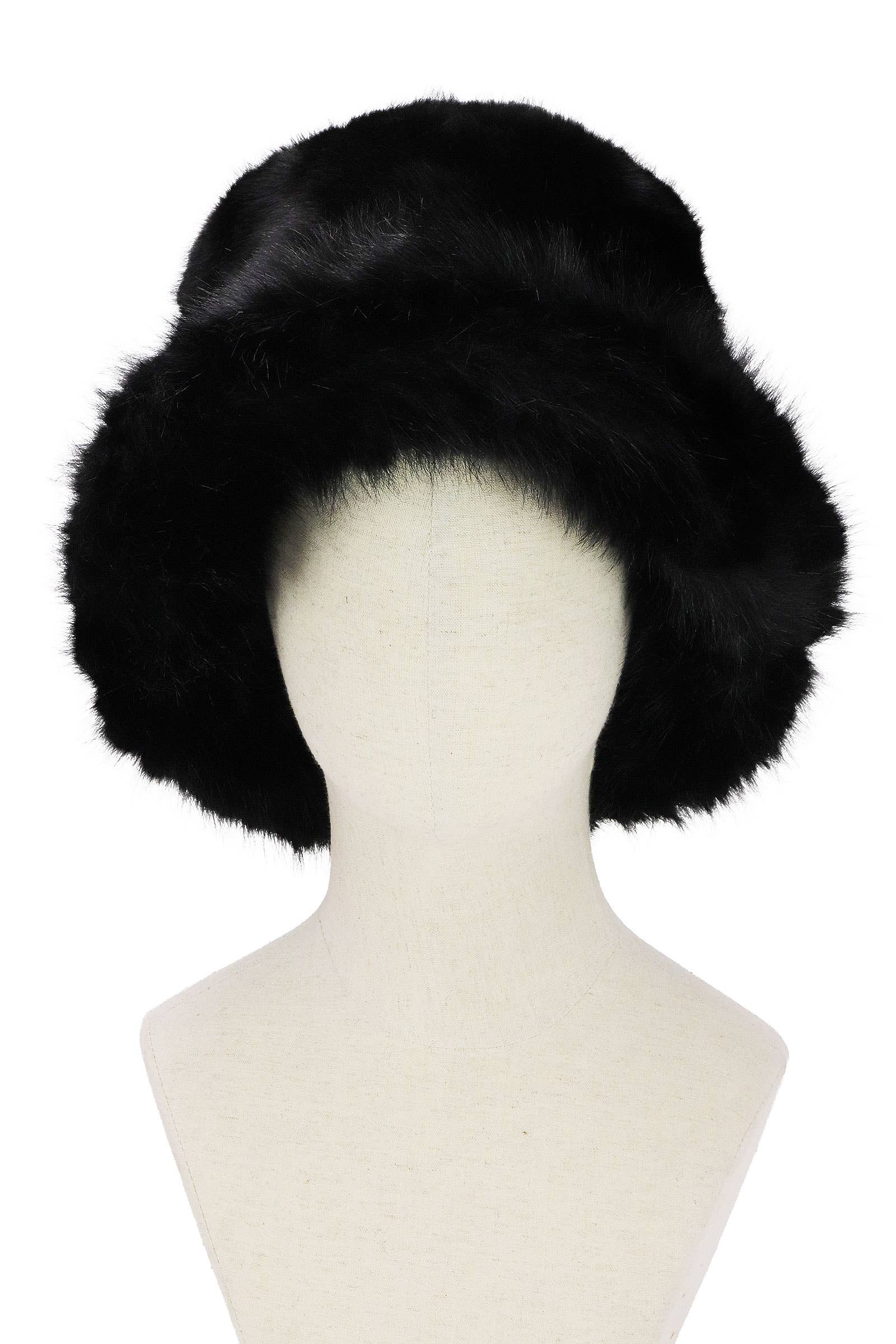 SURTIDO Sombrero de pescador de piel sintética Shaggy Fluffy de gran tamaño de venta al por mayor en Faire2