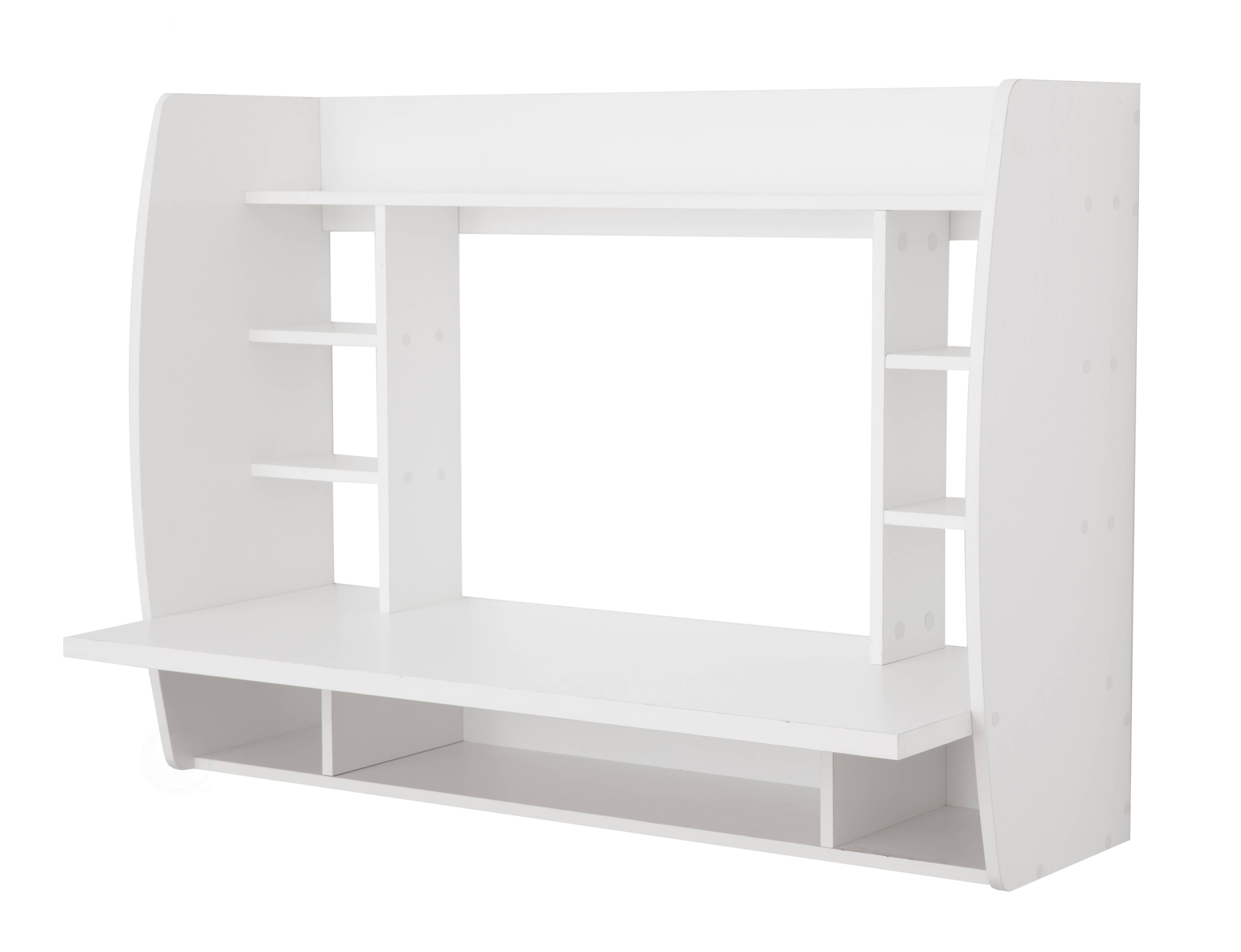 Quickway Imports - Wholesale Desk Organizer - Versatile Wall Mount Floating Computer Desk - Writing Table4