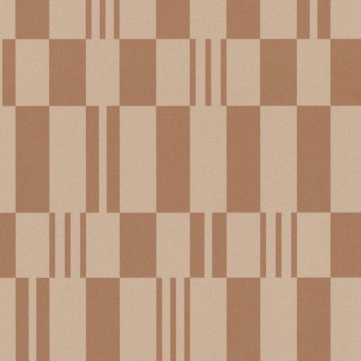 Sun Geo Stripe Wallpaper for wholesale by Veer Decor