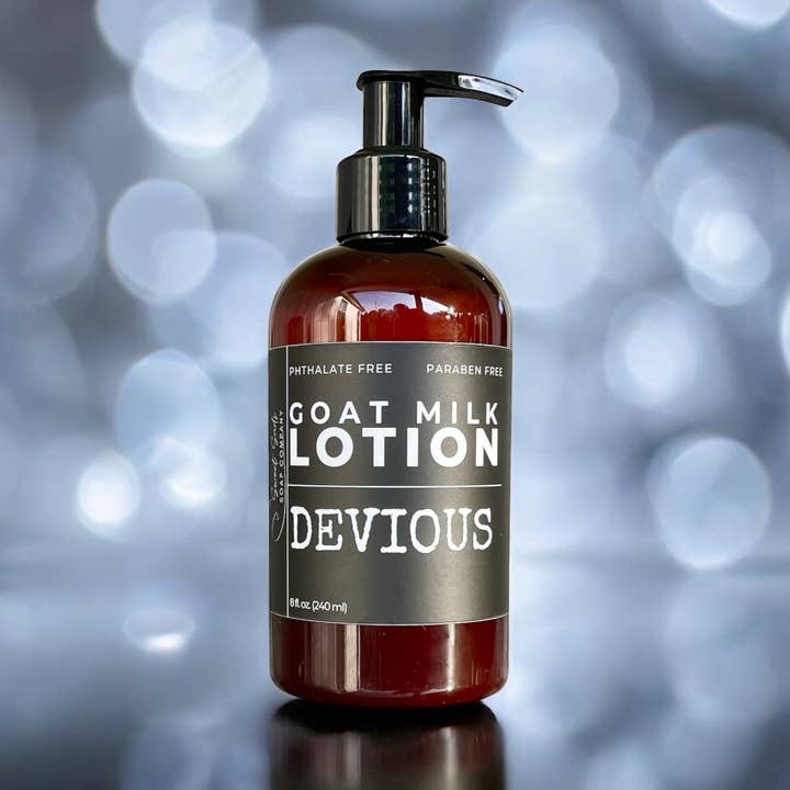 Devious Goat Milk Lotion for wholesale by Sweet Suds Soap Company