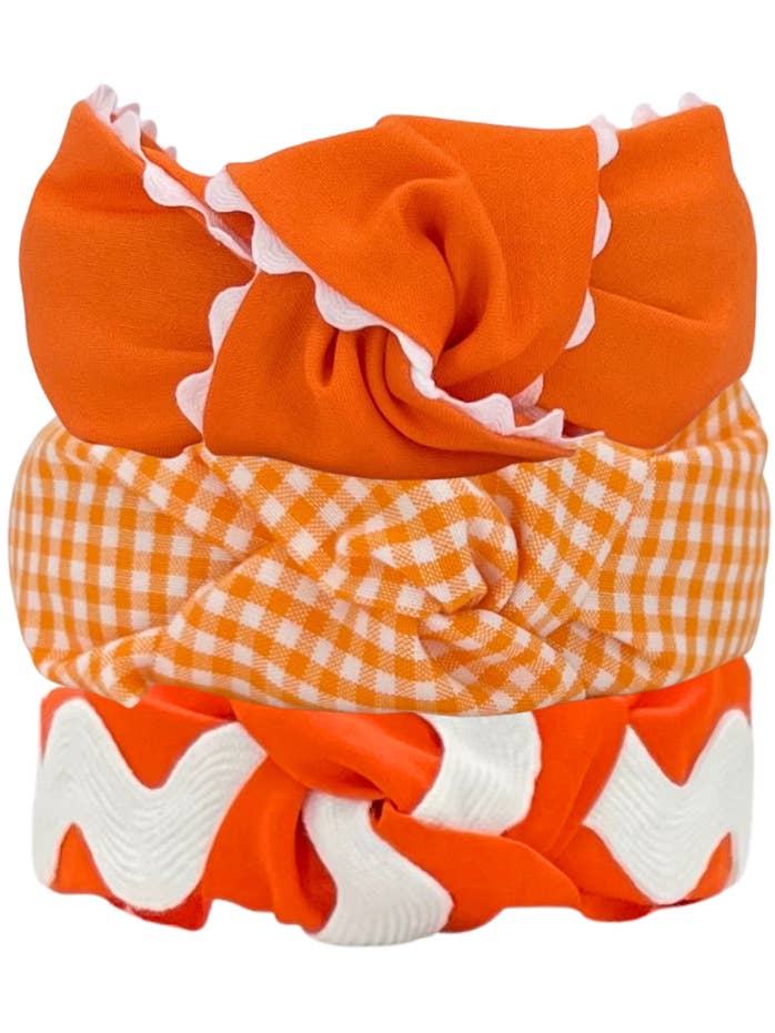 Pacchetto Team Spirit arancione e bianco - opzioni di colore per la vendita all'ingrosso da parte di Pretty Happies