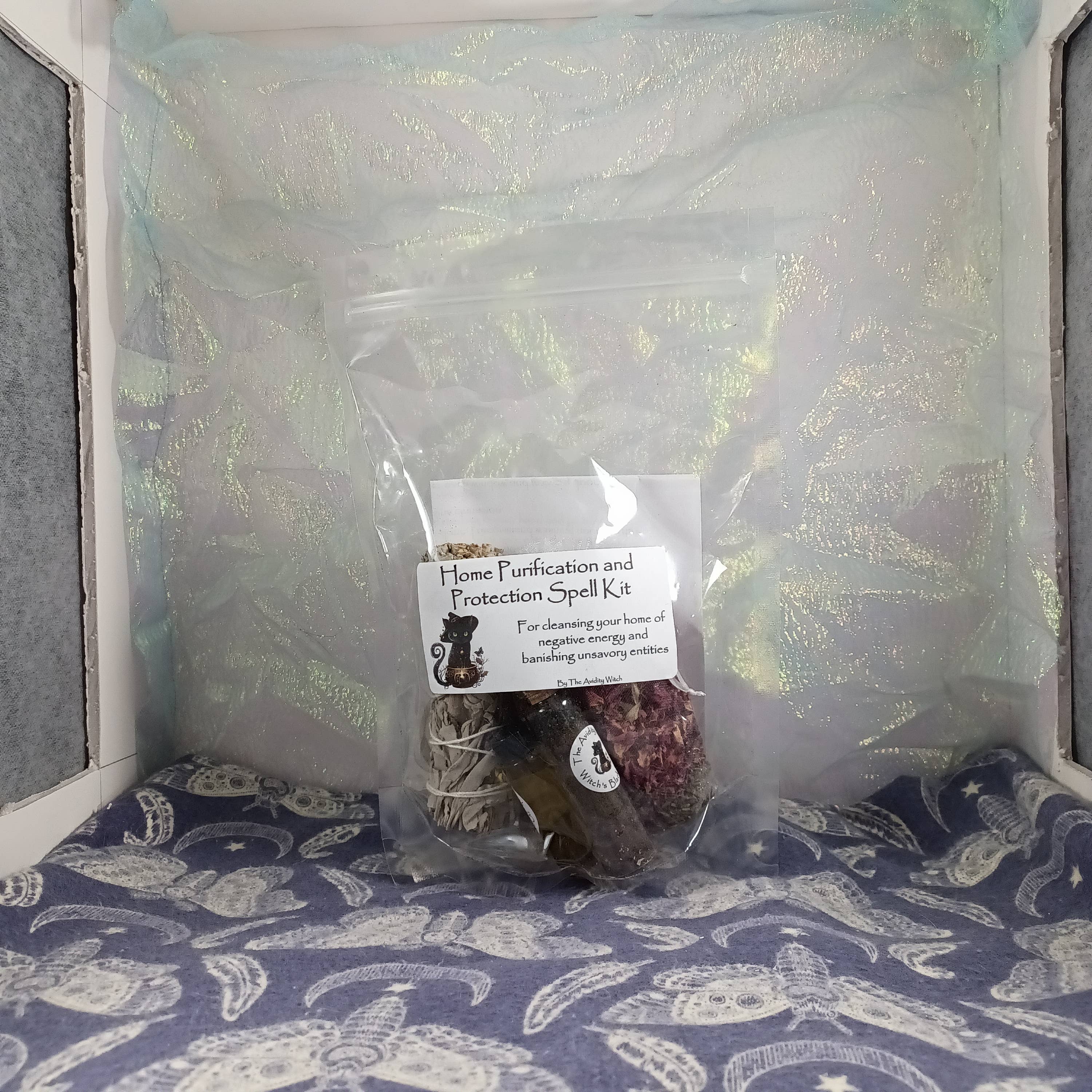 The Avidity Witch - Wholesale Meditation Supplies - Home Purification and Protection Spell Kit4