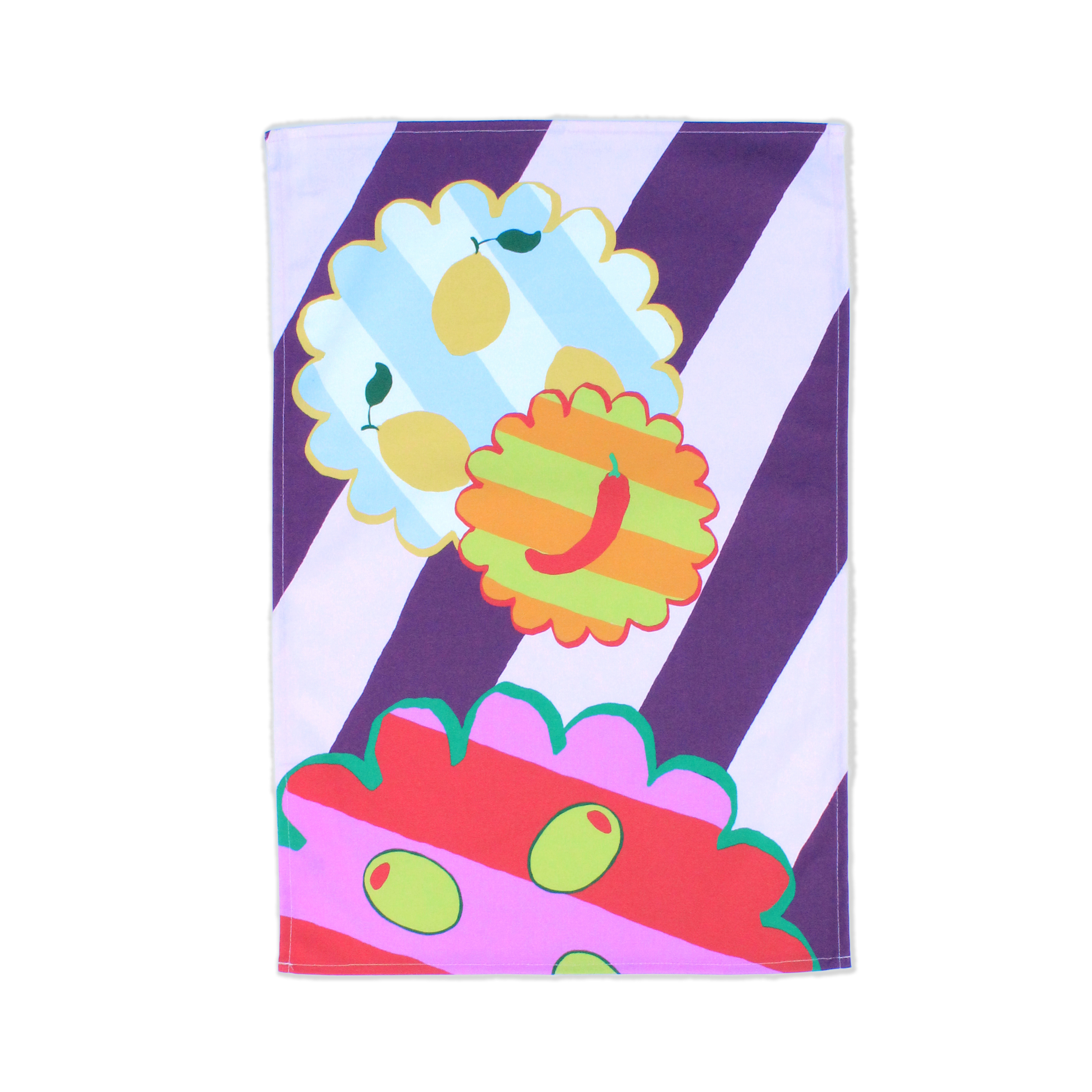 Maddison Ball Creative - Wholesale Tea Towel - Olive Kitchen Print Tea Towel1