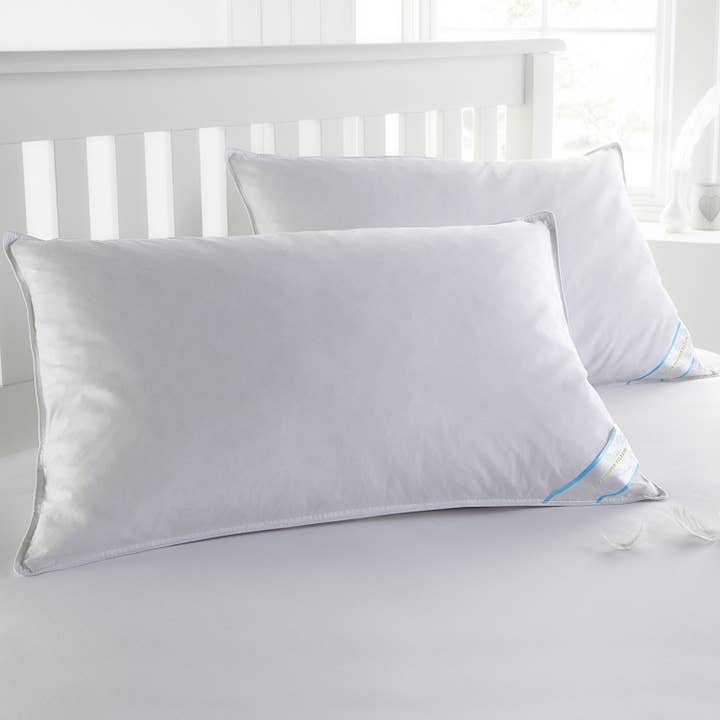 Bed Bath Fashions - Wholesale Bedding Pillow - Beauty Sleep 2 Pack Feather Cotton Pillow Set