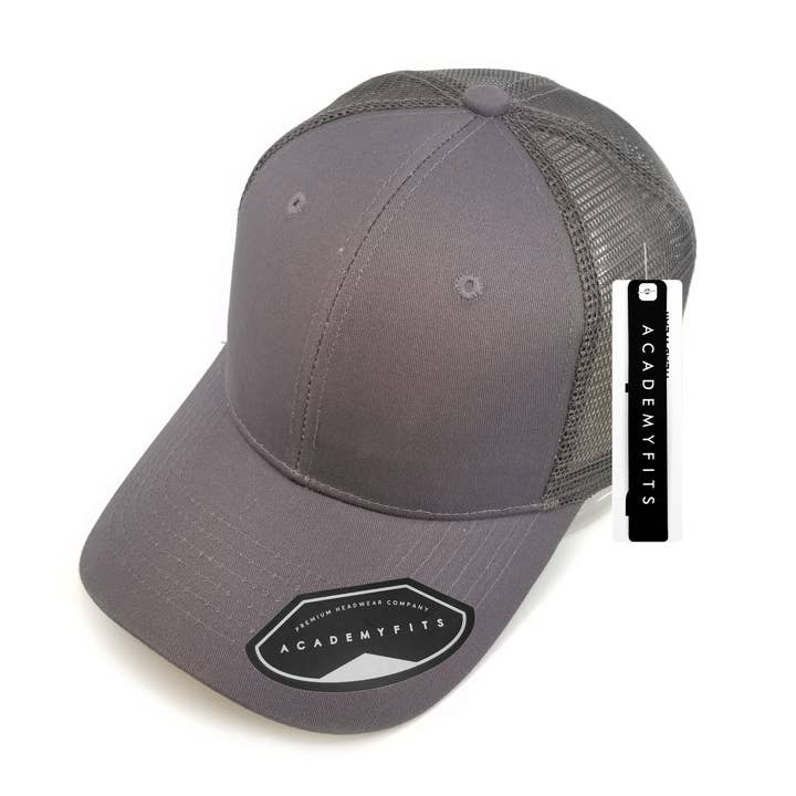 The Park Wholesale – wholesale Trucker hat – Unisex – Academy Fits Cotton Curve Trucker Hat - 20731