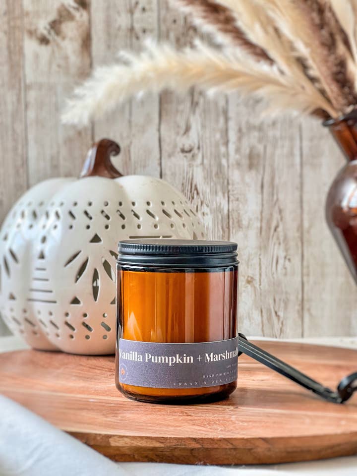 Zucca Marshmallow per la vendita all'ingrosso da parte di Urban x Zen Candle Co.