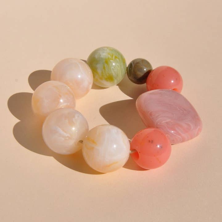 ACRYLIC BRACELET - Portofino sorbetto for wholesale by TIEFENBACHER LEHMANN