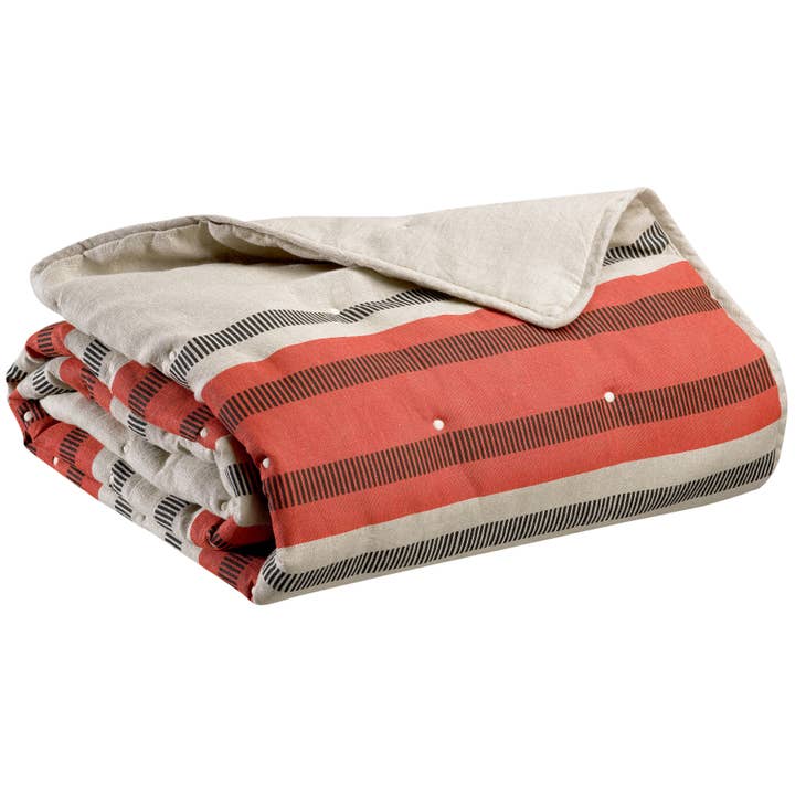 Zeff Eden Marmelade Stenvasket Sengeløber 90 X 240 for engroshandel hos Maison Vivaraise & La Cerise sur le Gâteau