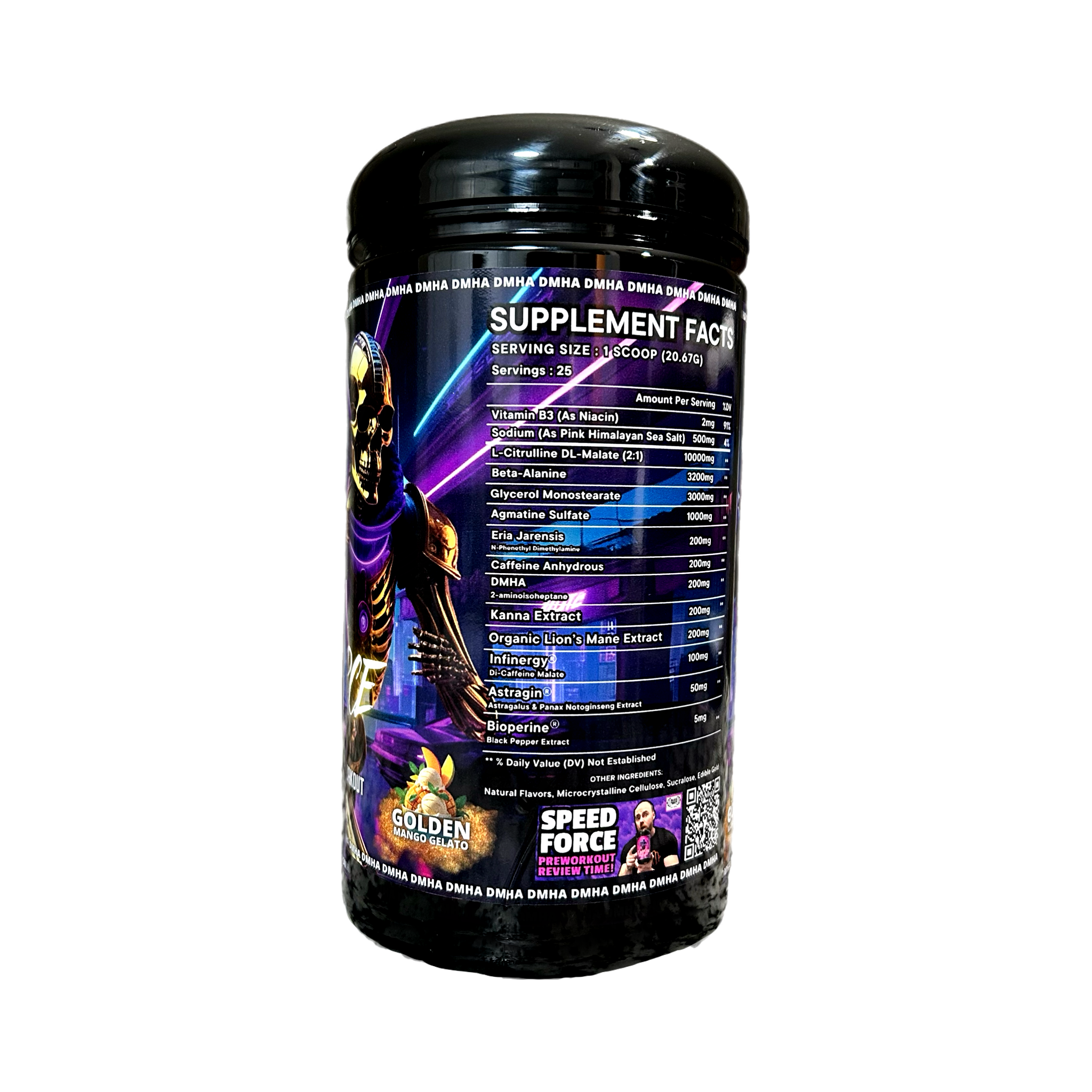 Mass Cast, LLC - Wholesale Oral Supplement/Vitamin - Speed Force Extreme Pump Mid Stim Pre-Workout by Project M18