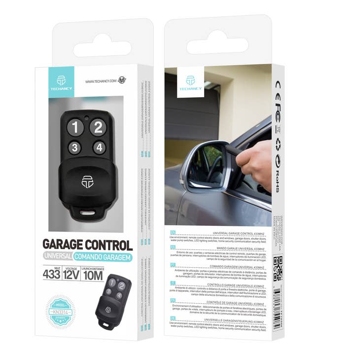 TECHANCY – wholesale Keyboard – TECHANCY Universal Garage Door Opener Remote 433Mhz