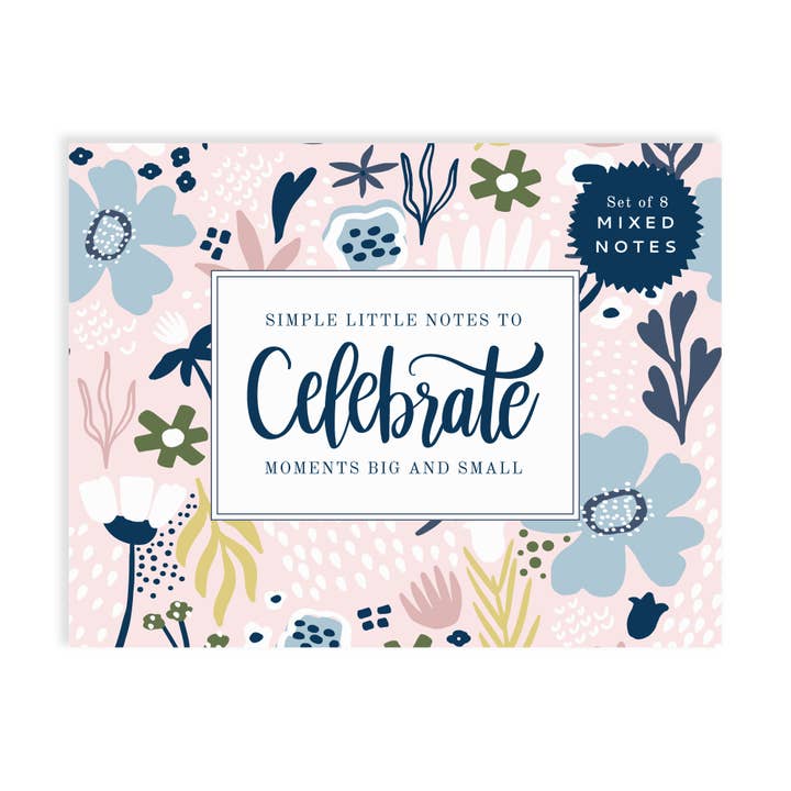 Boxed Stationery, Celebrate Notes for wholesale by Muscadine Press