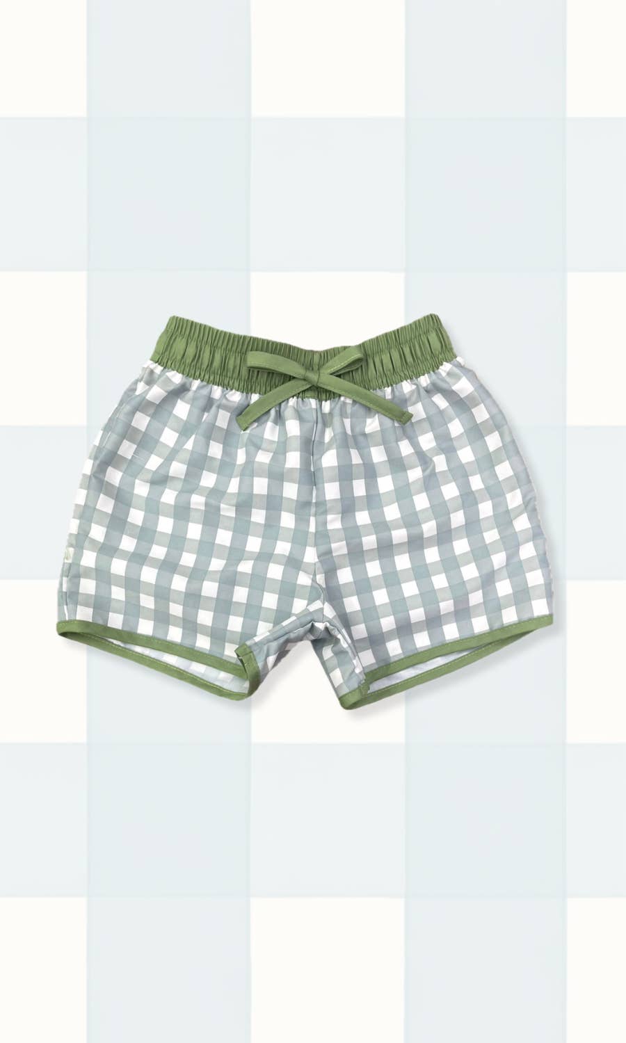 Sun House Children's - Wholesale Swim Shorts - Kids - Talmadge Trunk in Check
