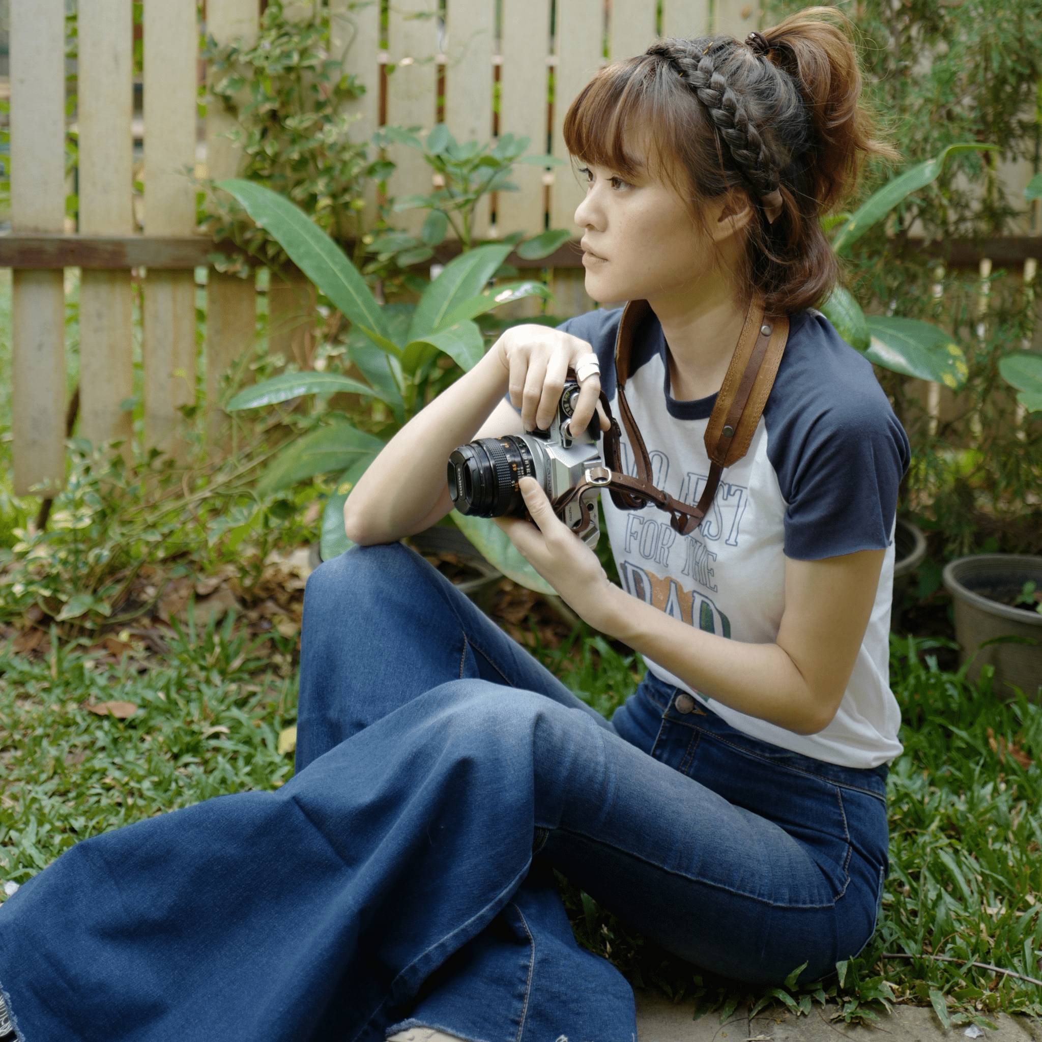 Atitlan Leather – Engroshandel Kamerarem – Dobbelt farve læder kamerastrop6