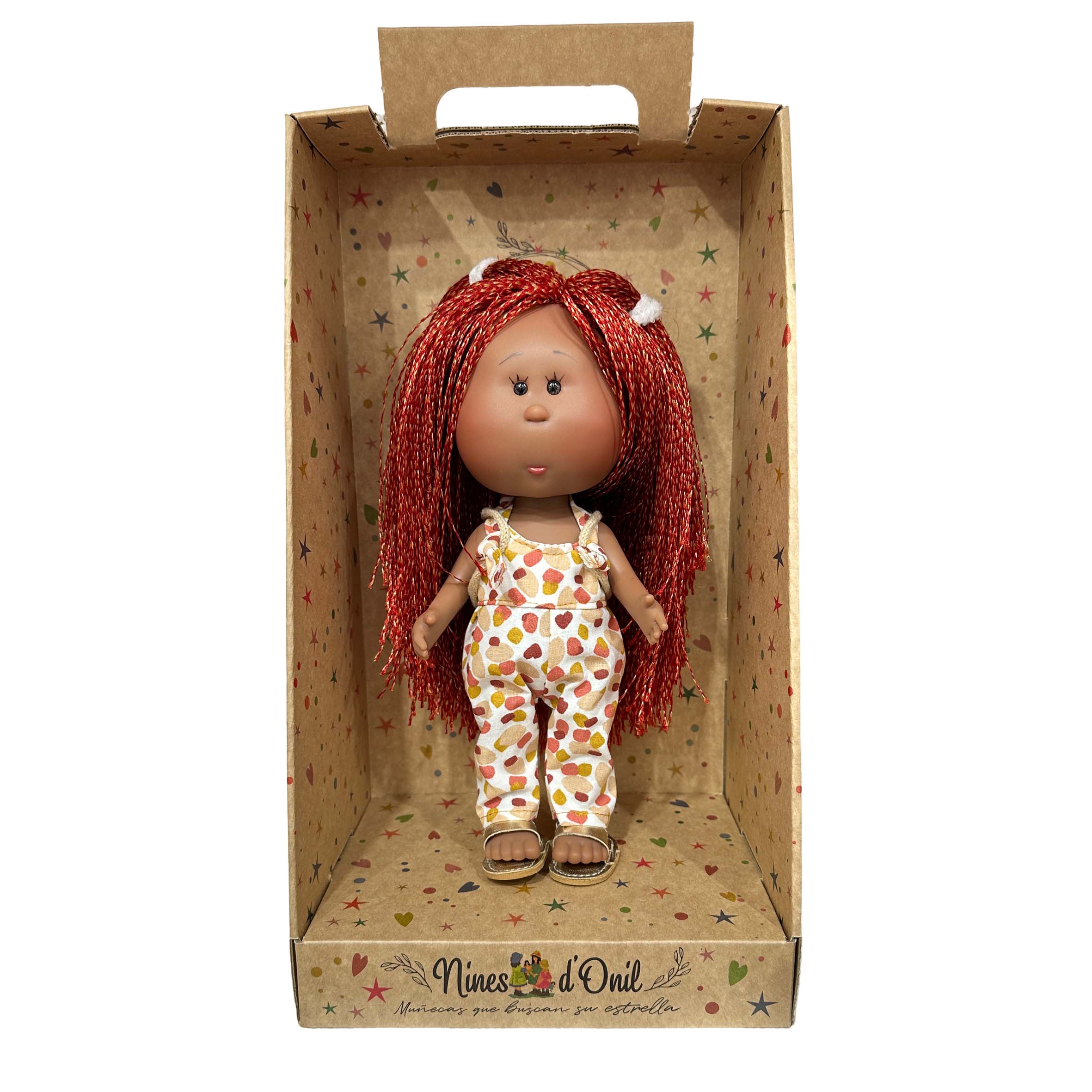 Nines Artesanals d'Onil Dolls - Wholesale Doll - Kids - LITTLE MIA ORANGE SPRING DOLL2