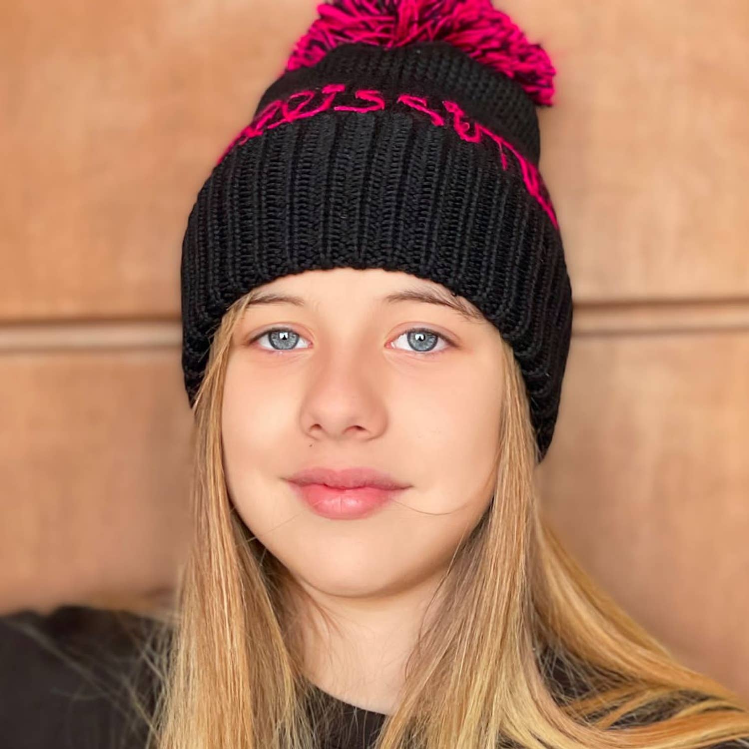 Tundem - Wholesale Beanie - Kids - Children's cap, Pom Pom, Merino Wool, Hand embroidered4