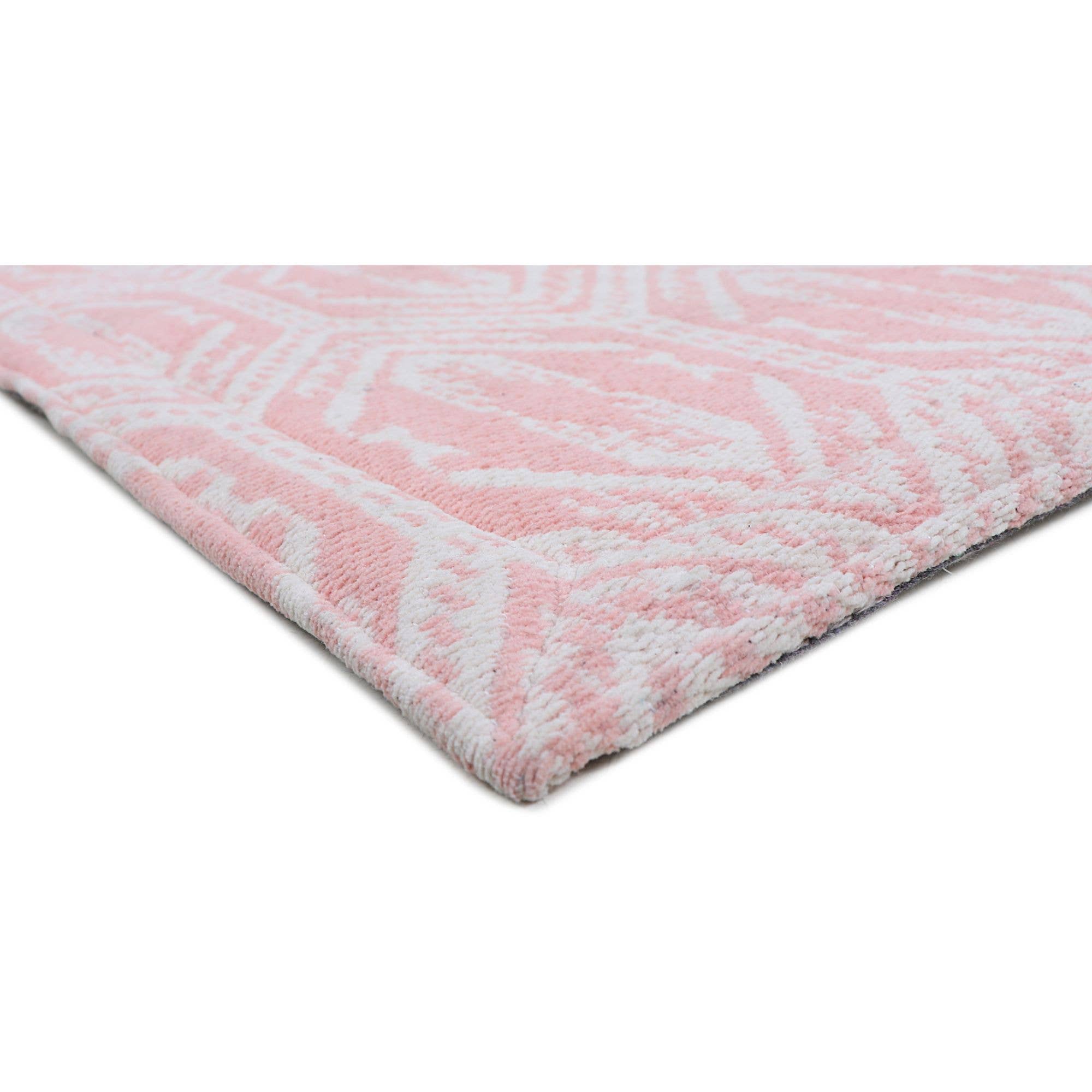 RugSmith - Wholesale Floor Mat - RugSmith Pink Edgehill Anti-Fatigue Kitchen Mat, 20"x36"2