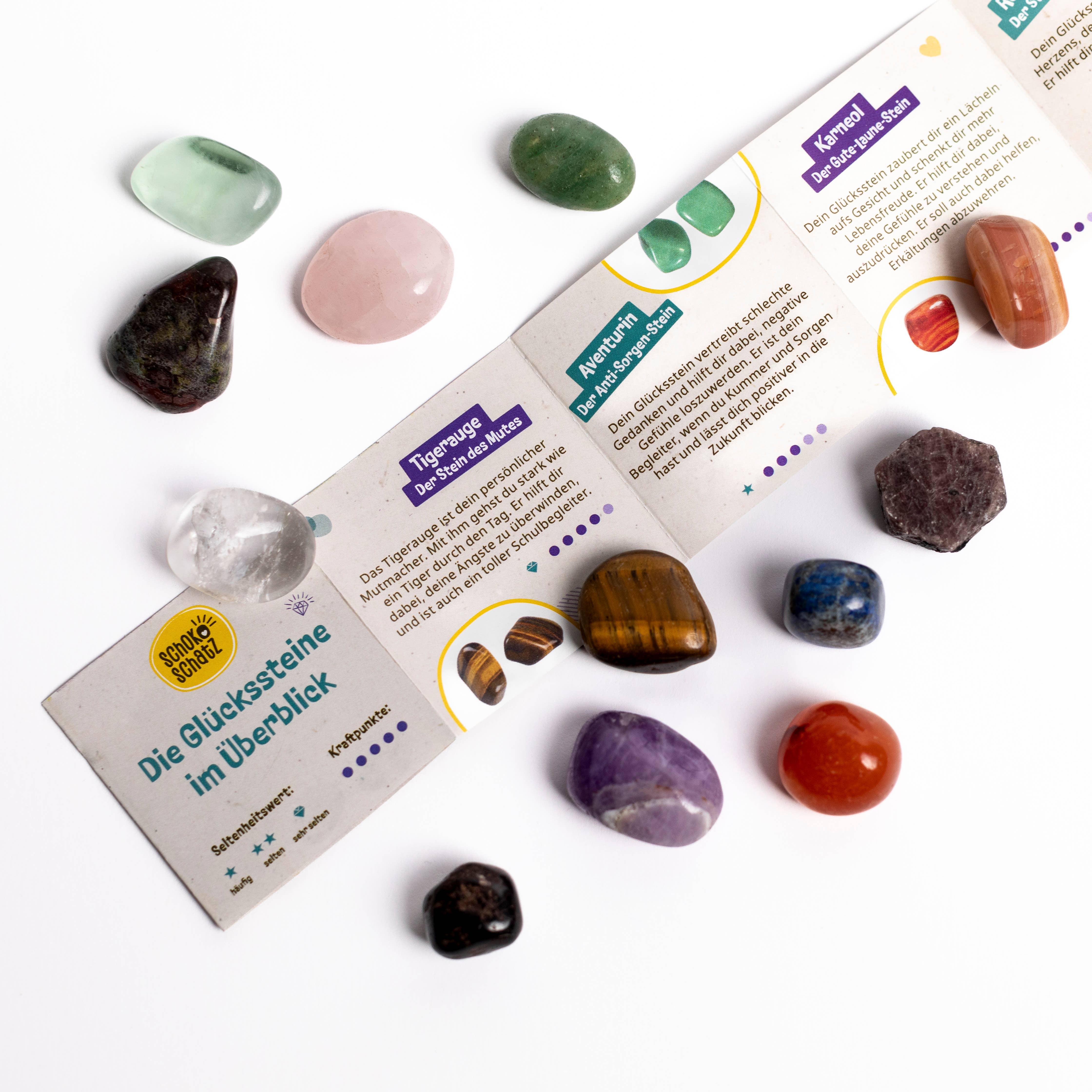 SchokoSchatz e.K. – wholesale Choklad – Chokladkula med överraskning "Lyckostenar" för påsk6