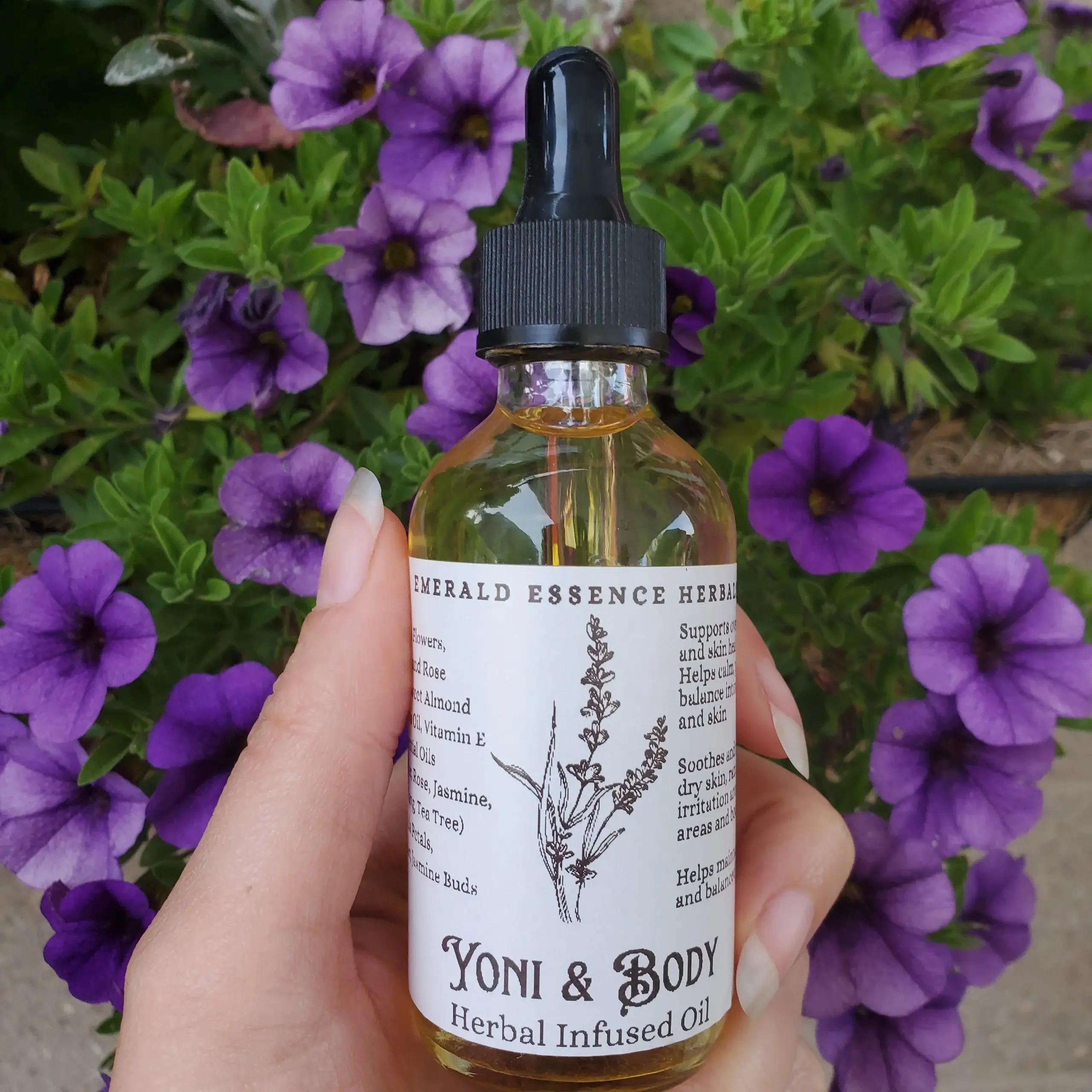 Emerald Essence Herbals - Wholesale Bath/Body Oil - Yoni, Face, & Body Oil0