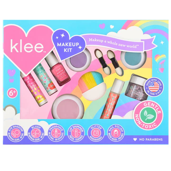 Klee Naturals – wholesale Kids make-up – Kids – Ray of Bliss - Rainbow Dream Deluxe Makeup Kit