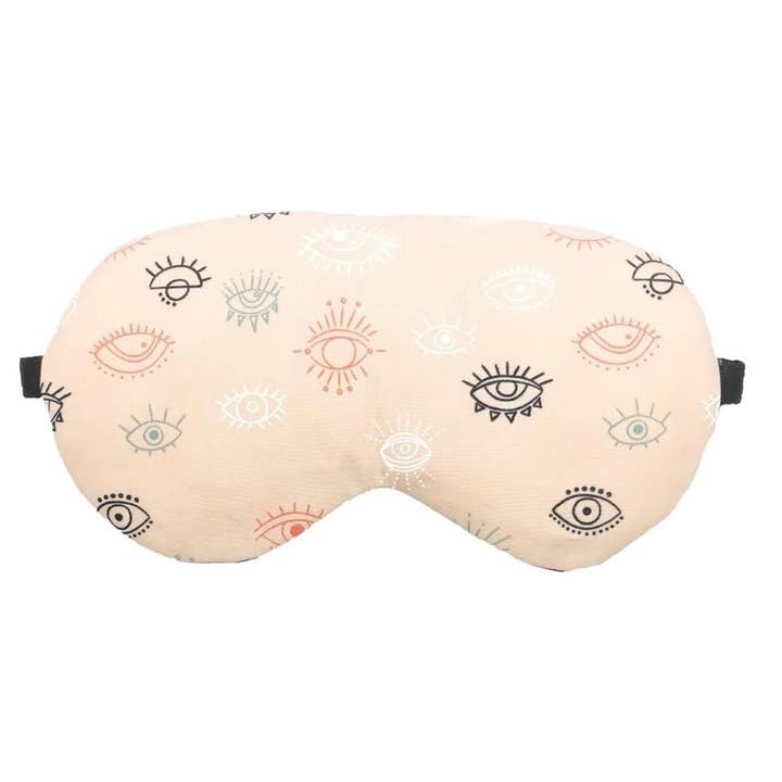 Goddess Eyes - weighted Crystal Sleep Mask for wholesale by Sleep Crystals