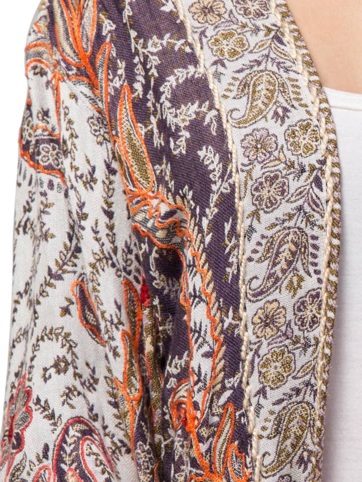 AYKA - Venta al por mayor Kimono - Mujer - CONJUNTO DE 5 CHAQUETAS KIMONOS DE PUNTO GRUESO SURTIDAS