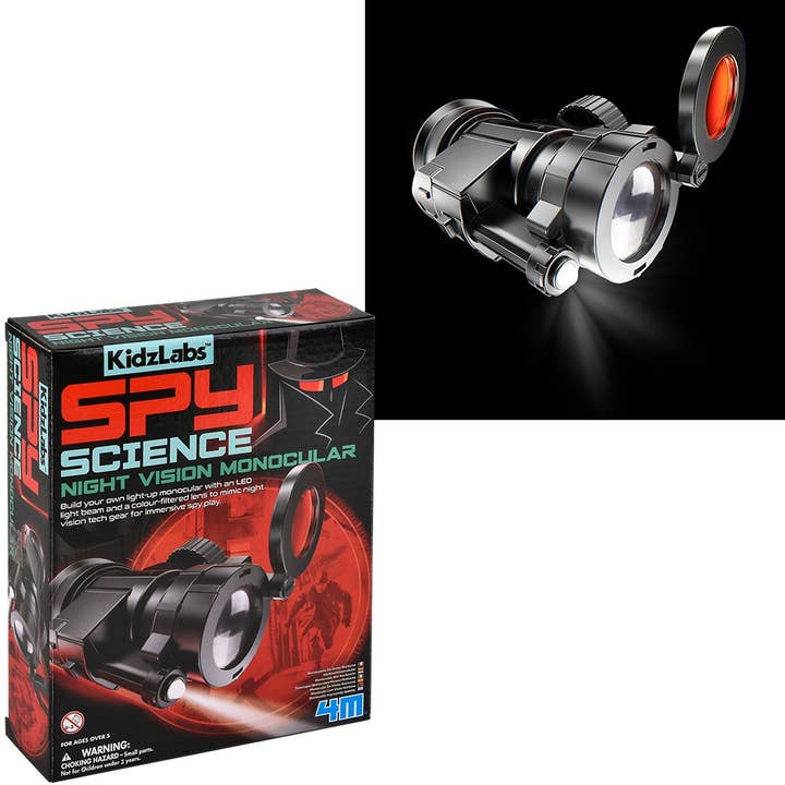The Toy Network - Wholesale Classic Toy - Kids - KidzLabs /Spy Science/Light Up Monocular