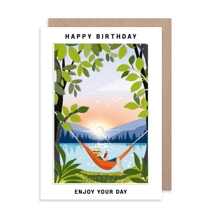 Buon compleanno rilassandoti su un'amaca per la vendita all'ingrosso da parte di Rosanna Rossi