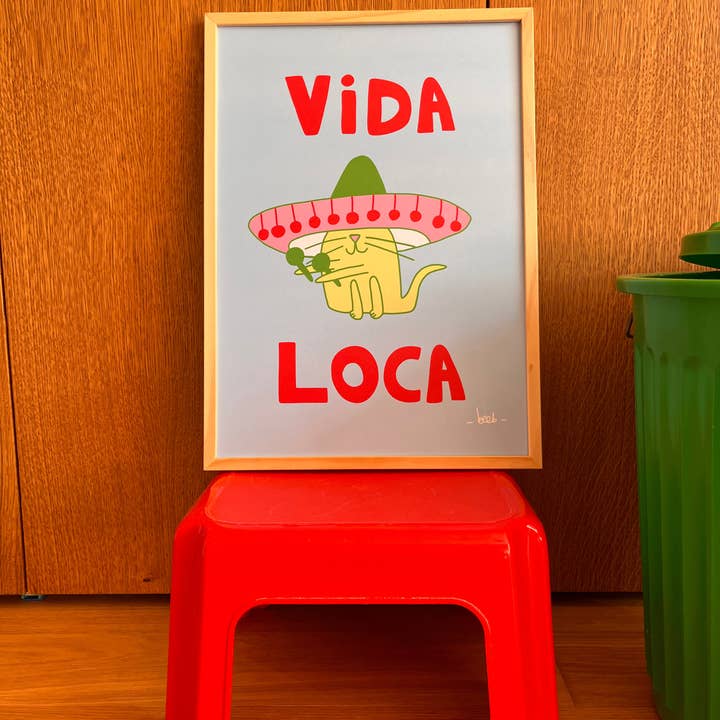 beeb - Wholesale Art Print - Affiche 'Vida Loca'1