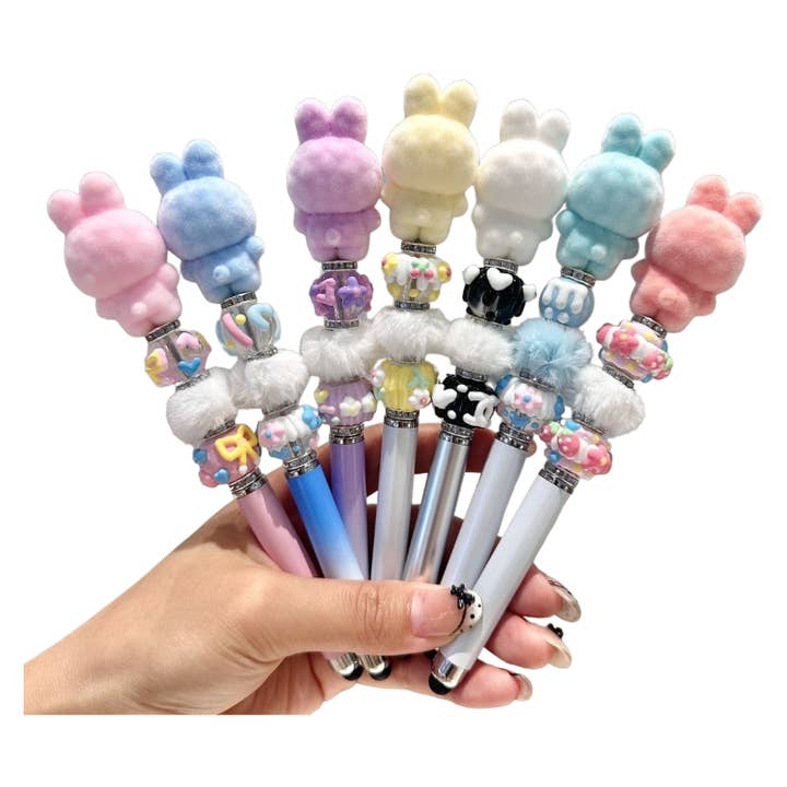 Auraquise - Wholesale Pen - Flocking Cartoon Decorative Ballpoint Pens11