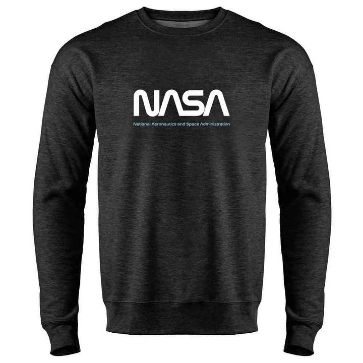 Pop Threads - Wholesale Screen printed t-shirt – unisex - NASA Approved Worm Logo Graphic Tees Long Sleeve6