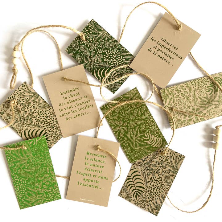 Le cerisier blanc - Wholesale Bunting/Garland - “Nature” garland