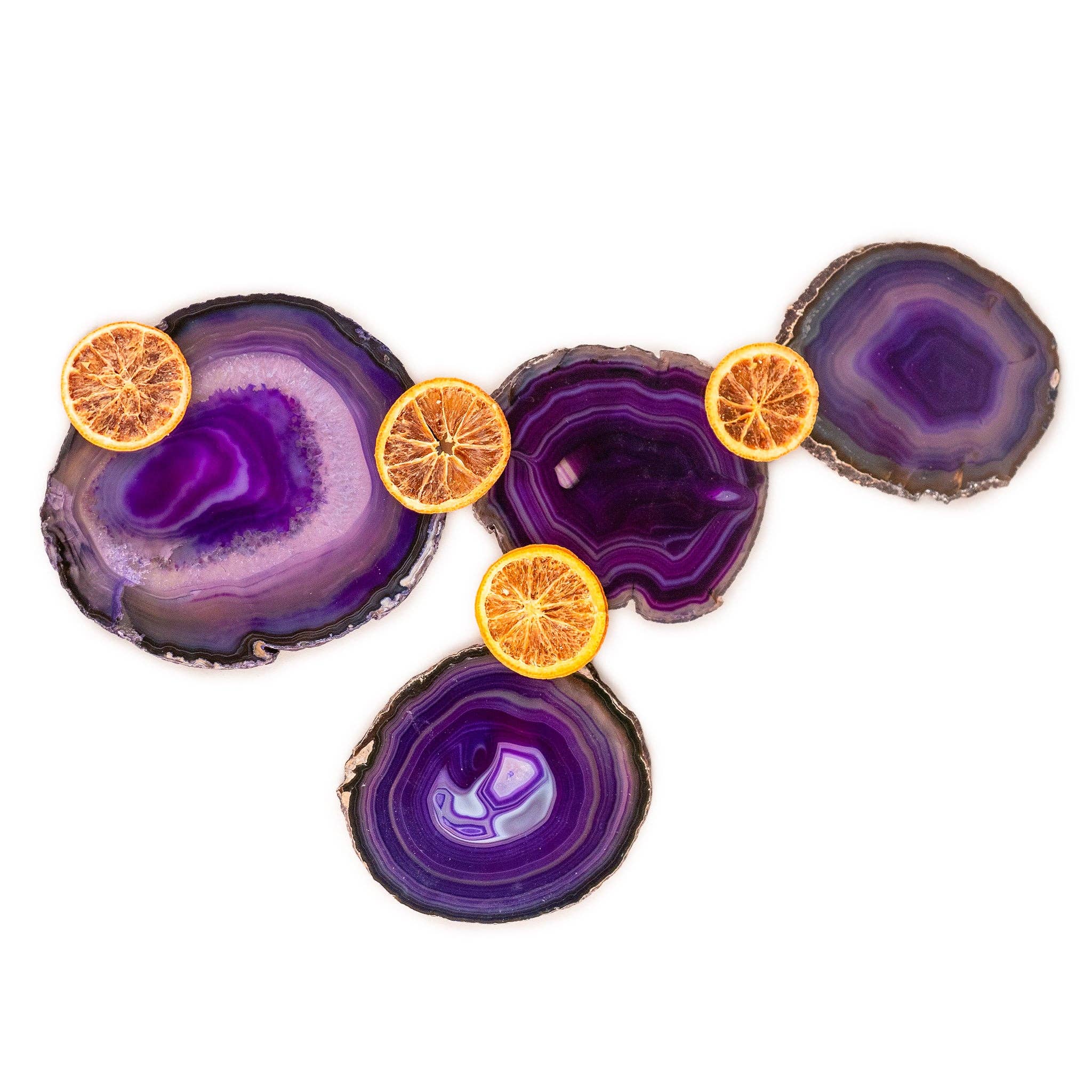 ENVIRONMENT - Wholesale Onderzetters - Paarse Agate Coaster3