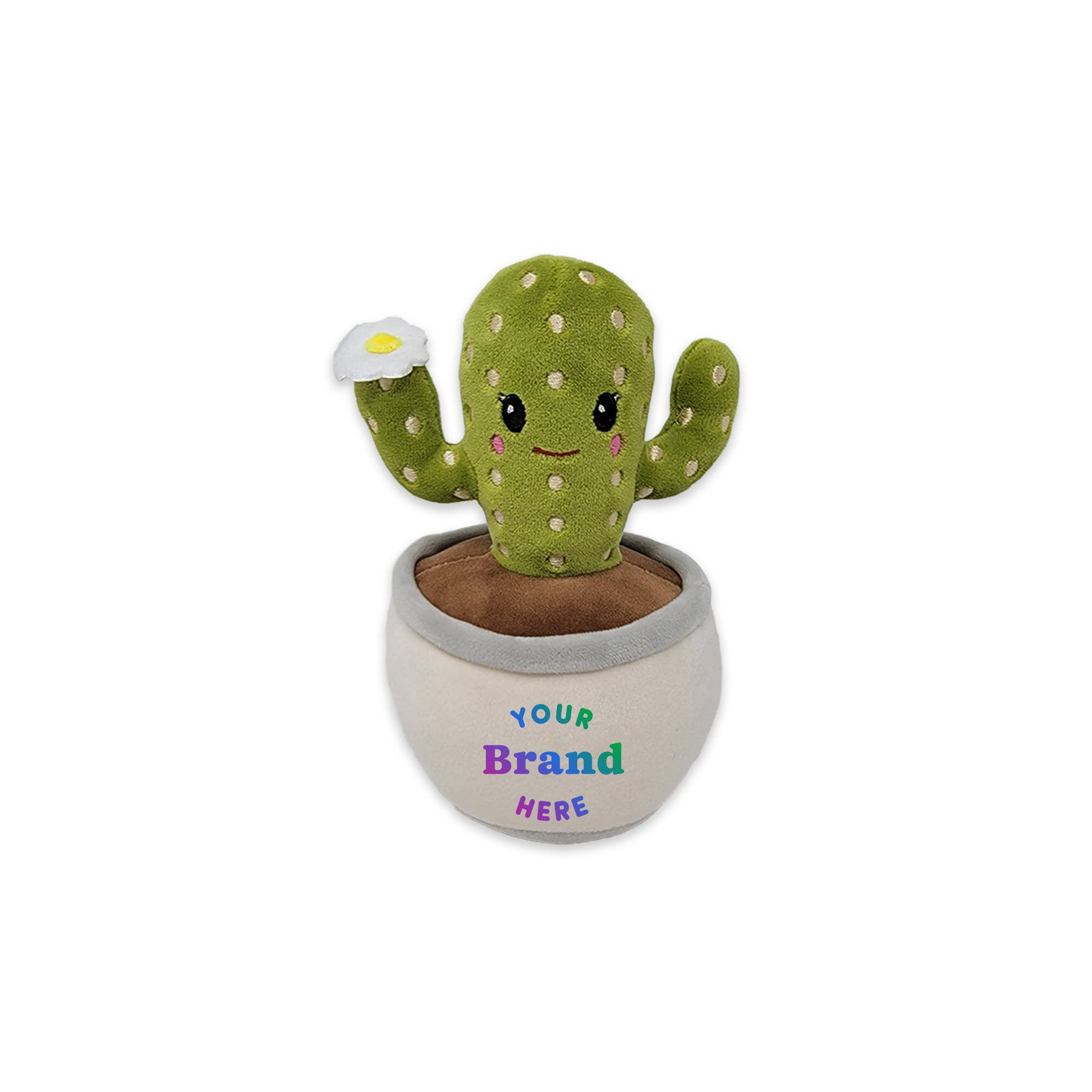 The RGU Group - Vente Peluche – enfant et bébé - Peluche cactus saguaro personnalisable de 15 cm