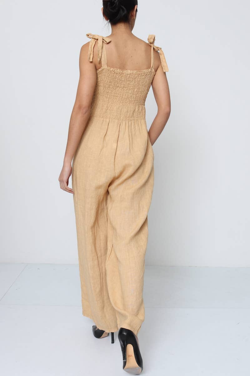 LÉA & LUC – wholesale Jumpsuit - Dam – Jumpsuit i 100 % linne REF. 193908