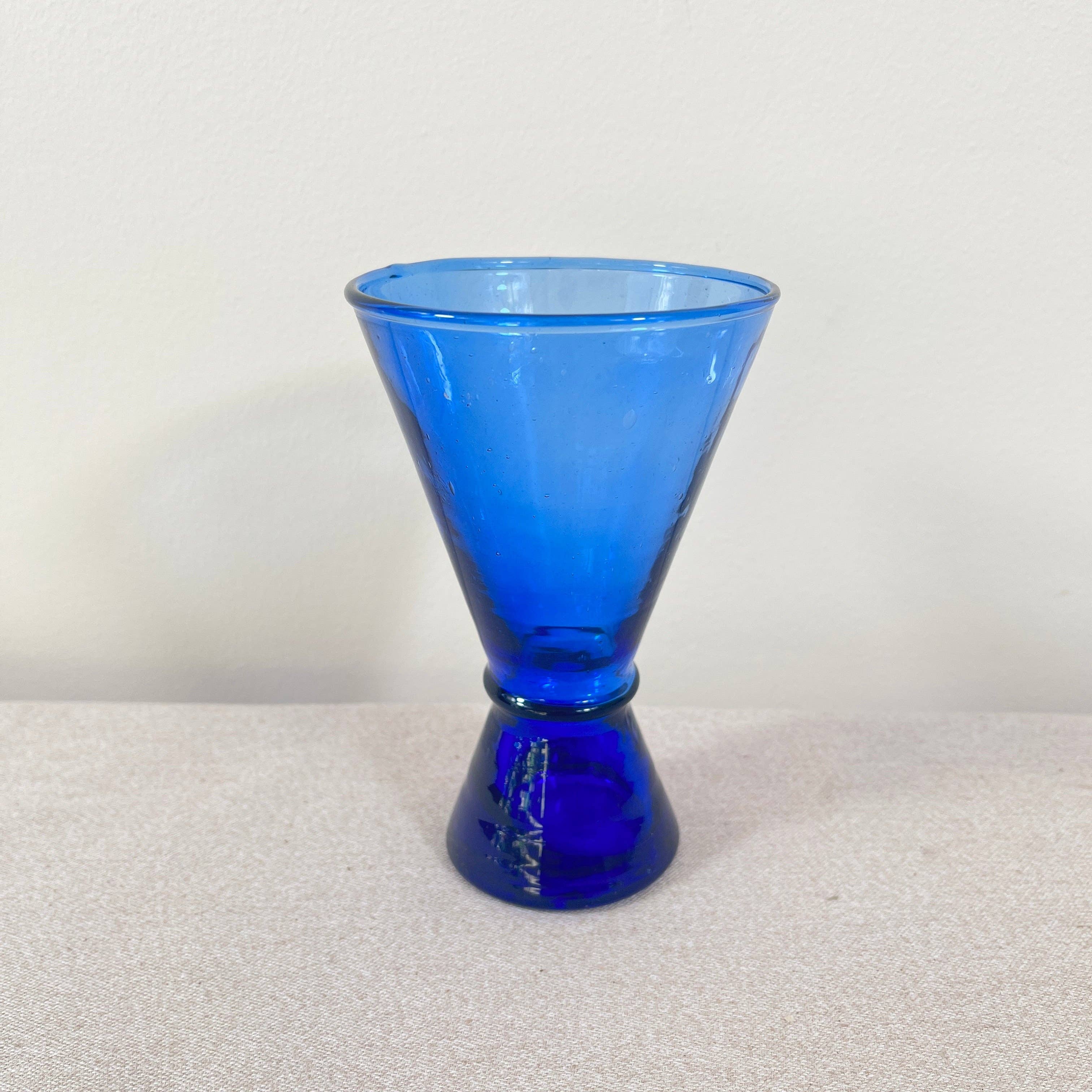 Jarapa – wholesale Wine glass – Moroccan Handmade Recycled Glass Martini 250ml0