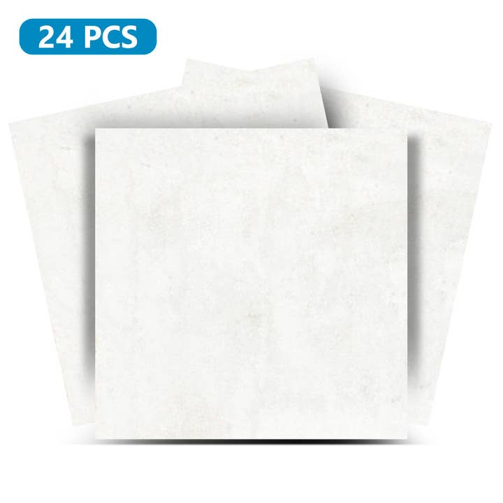 Vit Solid Matt Finish Kakelklistermärken Färg Peel And Stick Backsplash Modell - R81 för wholesale av Mi Alma LLC