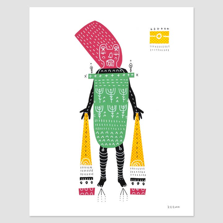 Modern Abstract Art Print Wall Design Decor Gift Unique for wholesale by Keemo Gallery