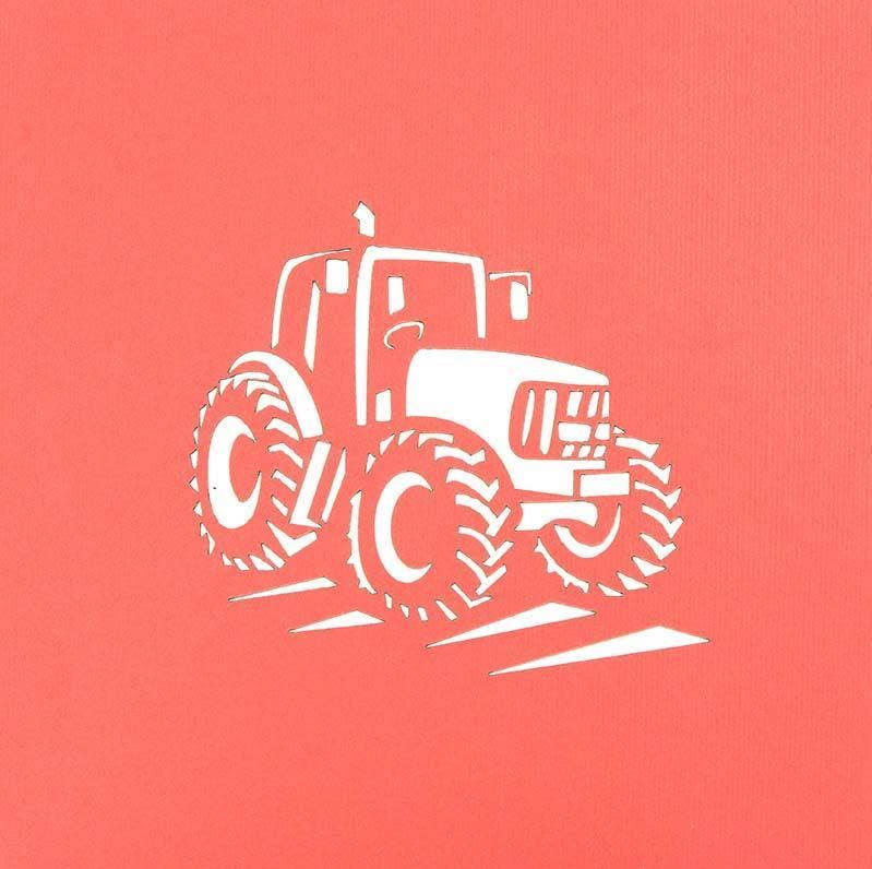 Henry Pop Up Cards - Wholesale Everyday Greeting Card - Tractor 3D3