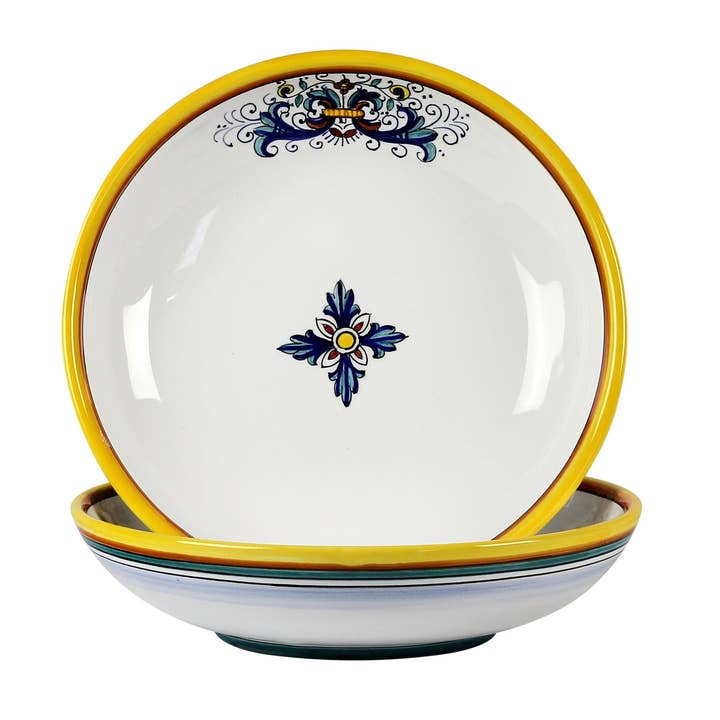 Artistica - Deruta of Italy - Wholesale Serve Bowl - Ricco Deruta Lite: Pasta-Risotto Shallow Bowl