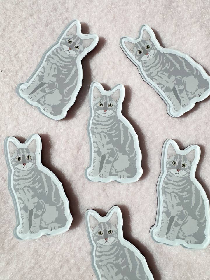 Nebelung Magnet for wholesale by Our Cheery Corner