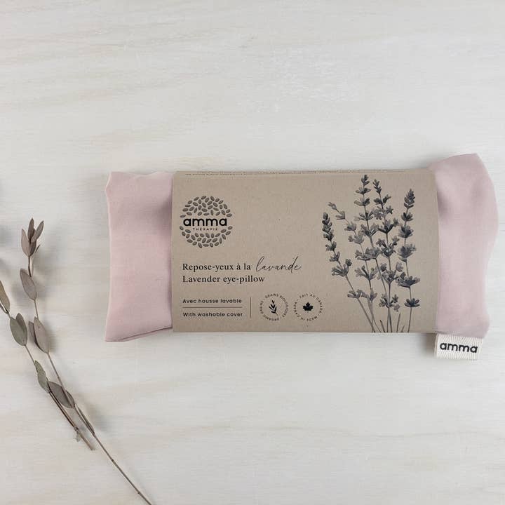 Amma Thérapie - Wholesale Spa/Therapy Pillow - Lavender eye pillow with Tencel washable cover
