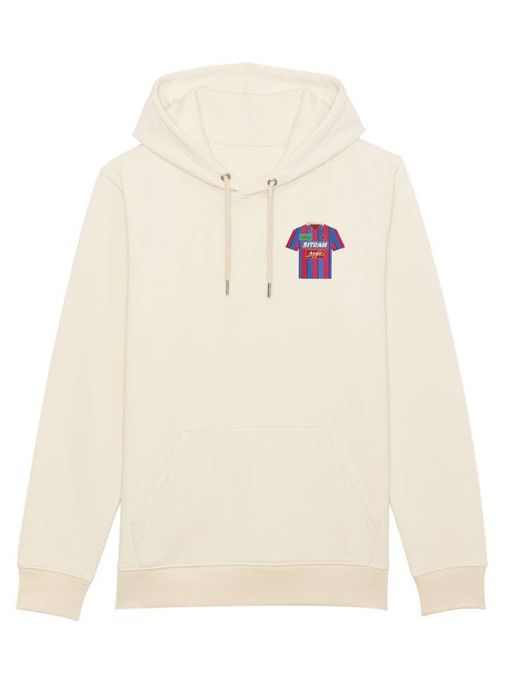 Sudadera con capucha bordada Maillot La Berrichonne para venta al por mayor de Foot Dimanche