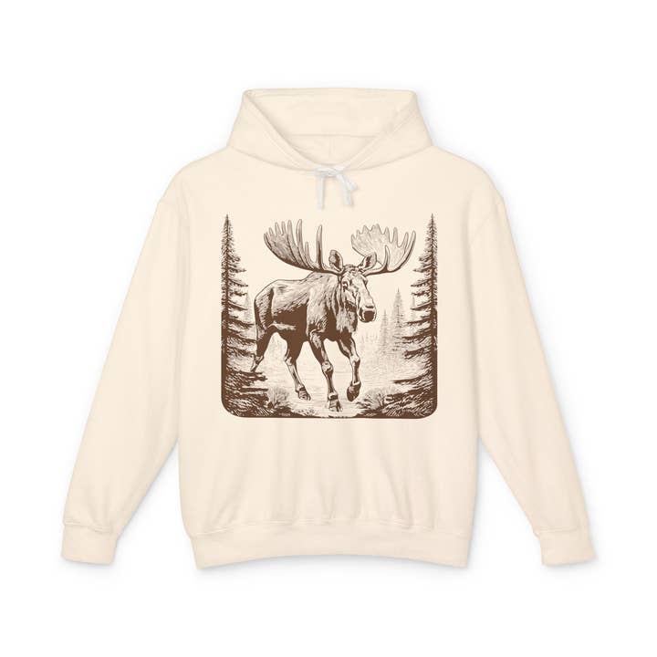 Sudadera con capucha unisex alce para venta al por mayor de Our Wild Puget Sound