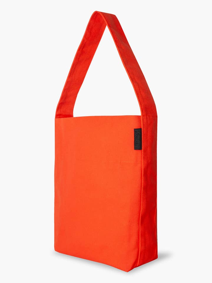 Seau Midi - Orange (Coton Déperlant) pour la vente par KAAN BAGS LLC
